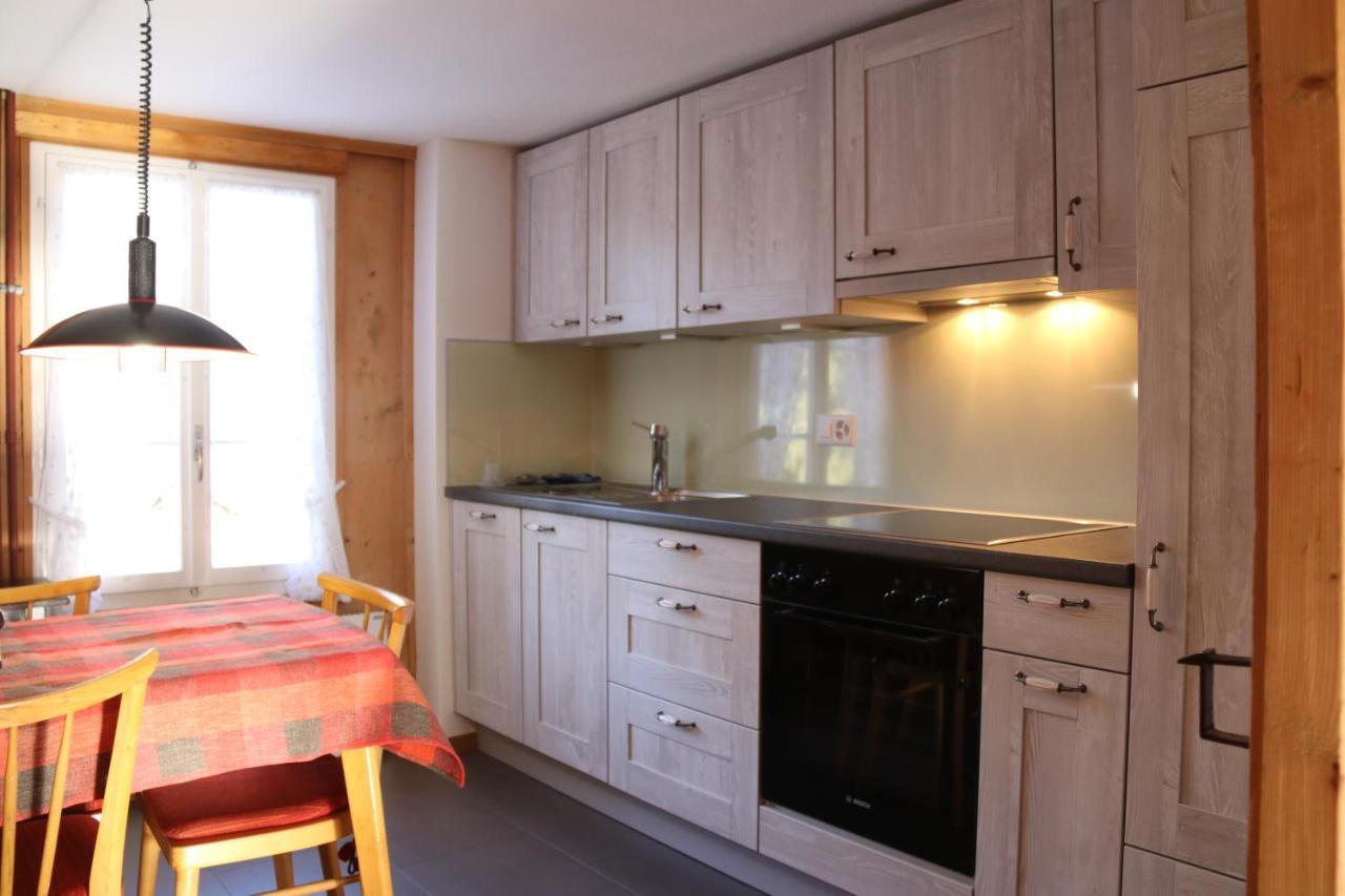Staubbachbaenkli Appartement Wengen Buitenkant foto