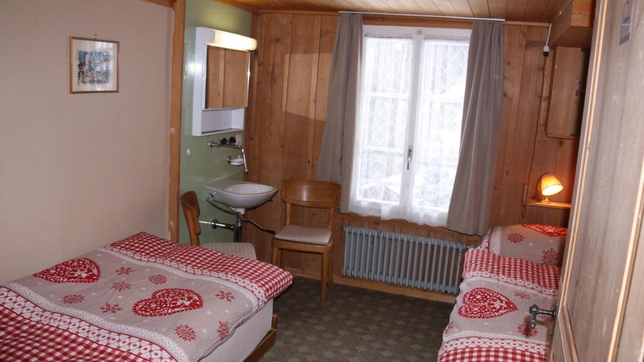 Staubbachbaenkli Appartement Wengen Buitenkant foto