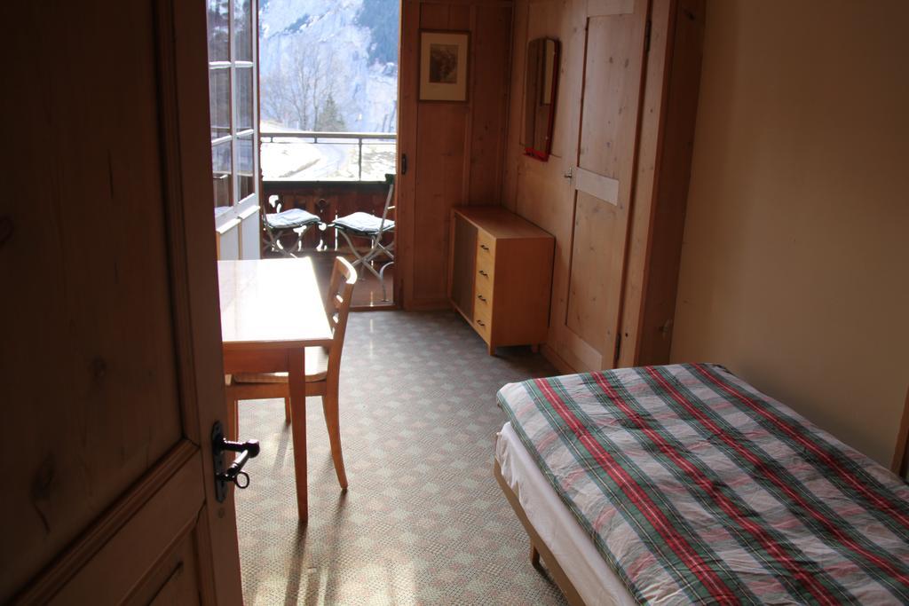 Staubbachbaenkli Appartement Wengen Buitenkant foto
